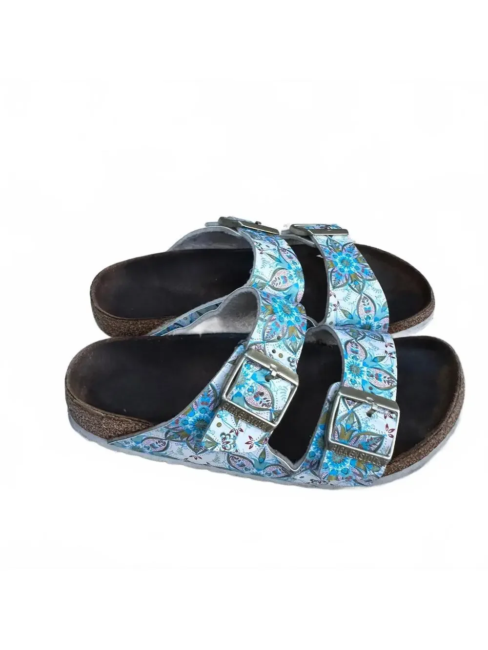 Birkenstock Birko Flor ARIZONA Boho Flowers White 38 1015280